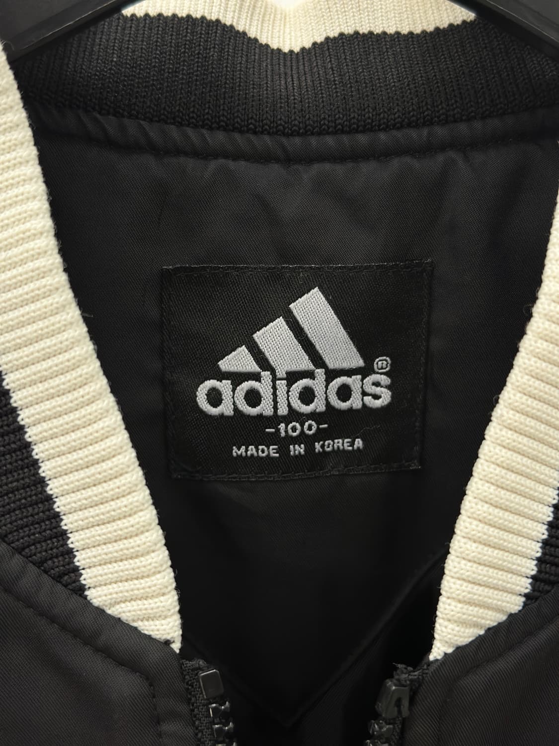 아디다스 00s 배색 봄버 자켓  상품이미지5