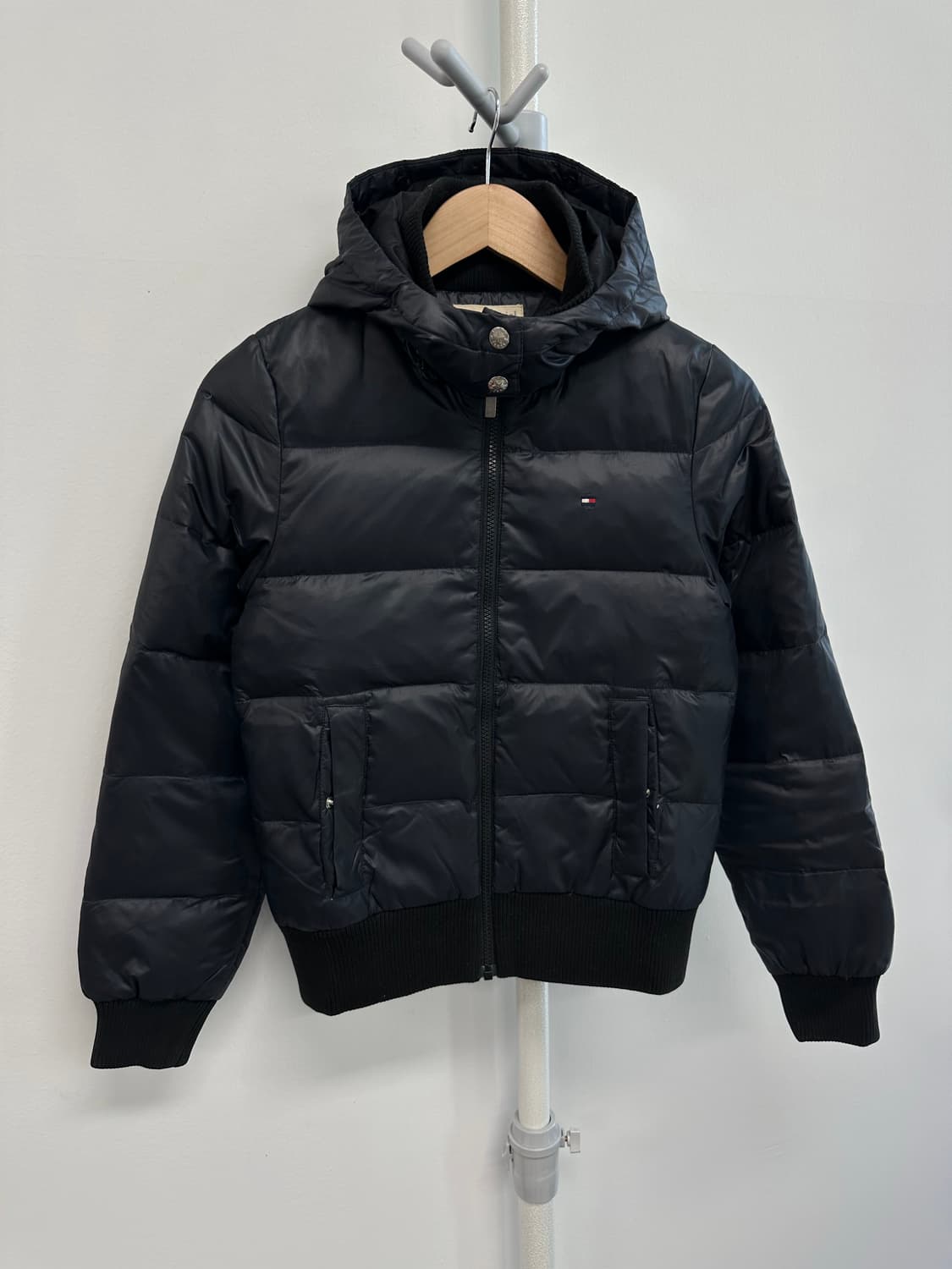 타미힐피거 로고 다운 패딩 상품이미지1