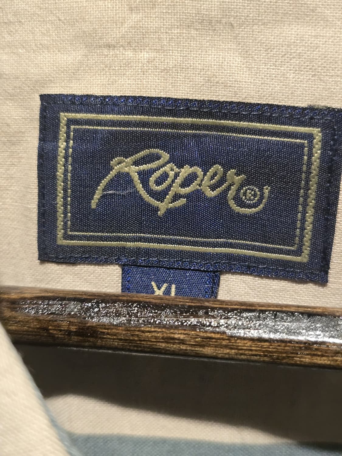 90s Roper Western Stripe Shirt 상품이미지4
