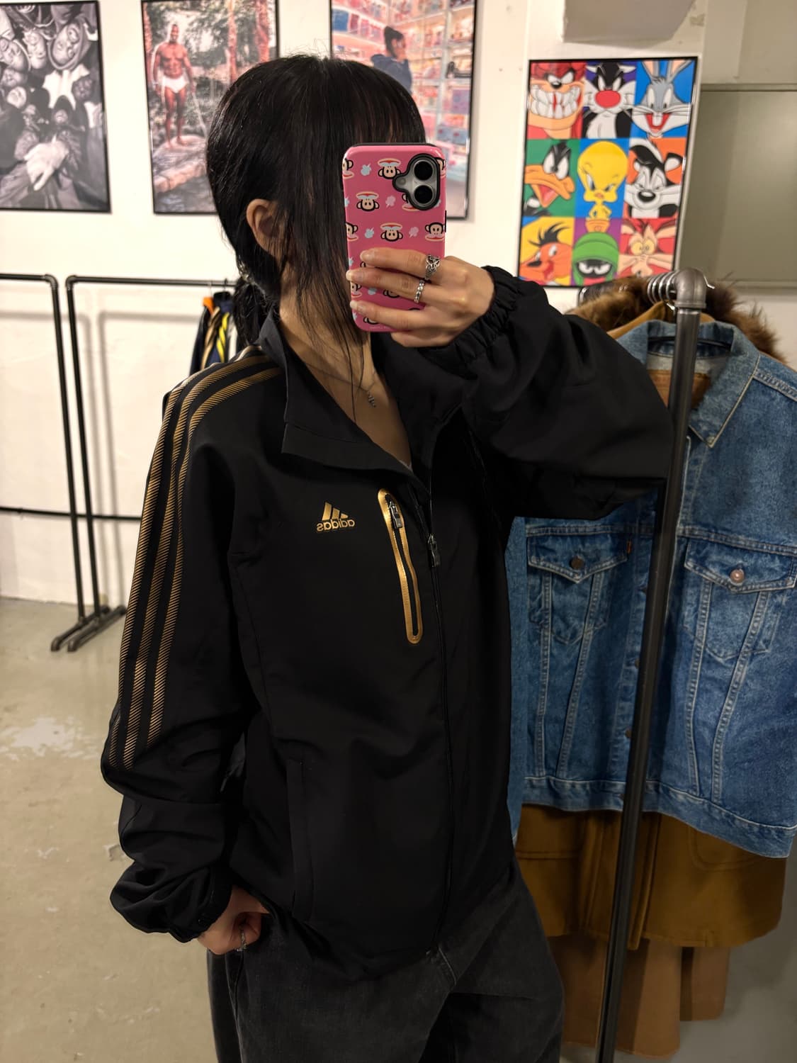 아디다스 검금 져지 상품이미지3