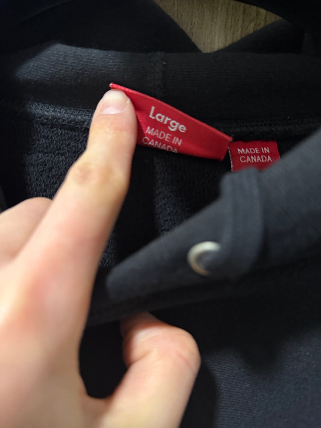 슈프림 [새상품급.정품] 우주인 (시세 100만) 후드티 L(105) 상품이미지3