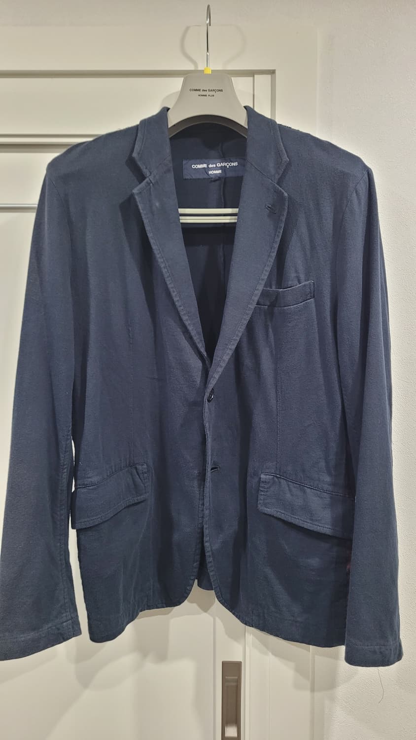 꼼데가르송 옴므 체크 블럭 자켓 상품이미지1