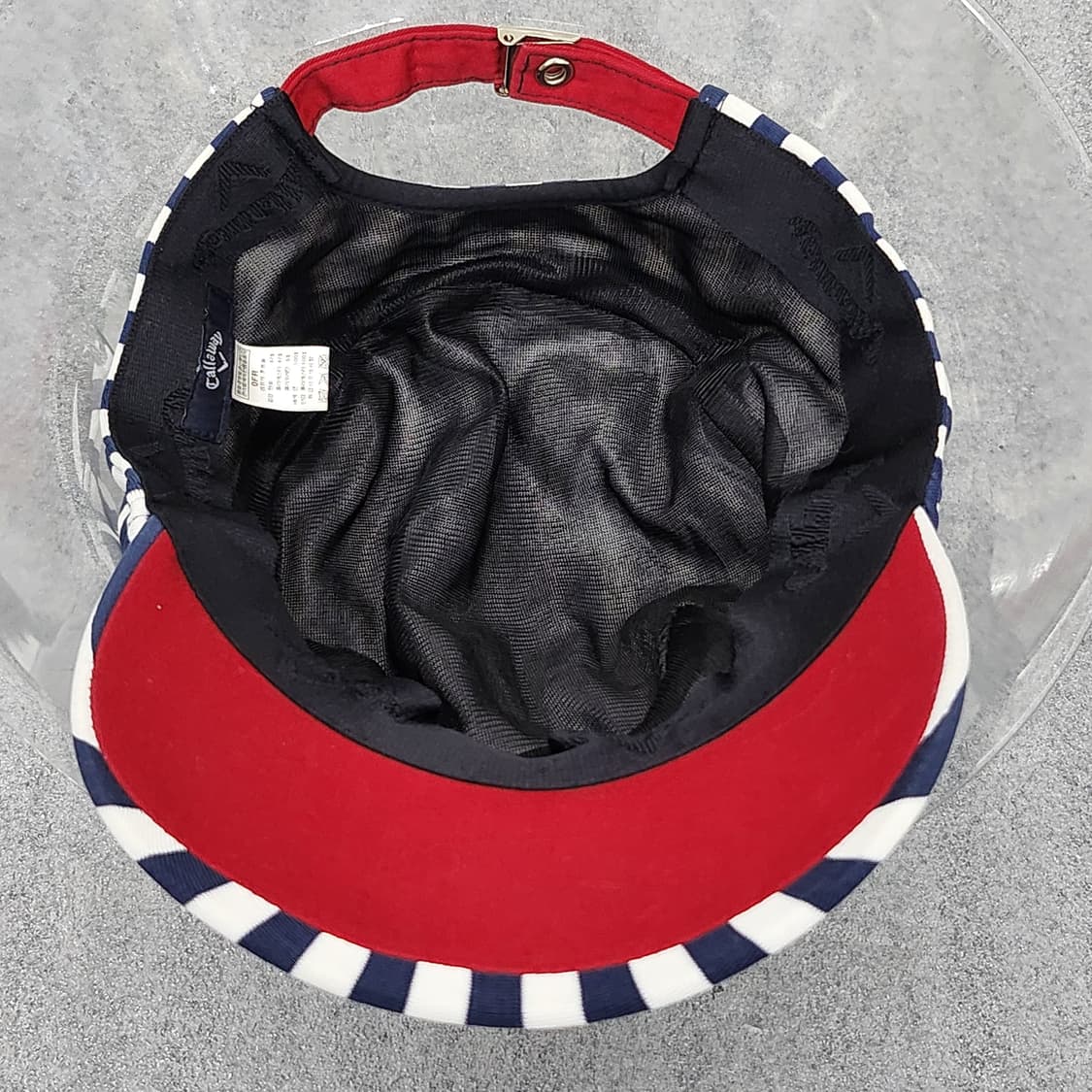 Callaway 정품 스트라이프 캡 모자 프리 상품이미지9