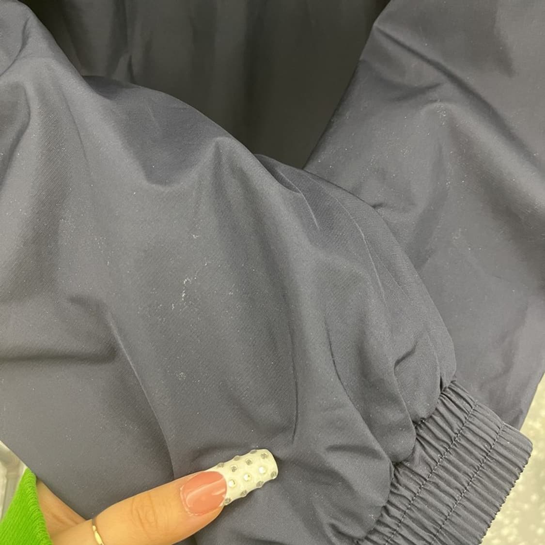 푸마 올드스쿨 레트로 빈티지 오버핏 바람막이 자켓 L C10395 상품이미지7