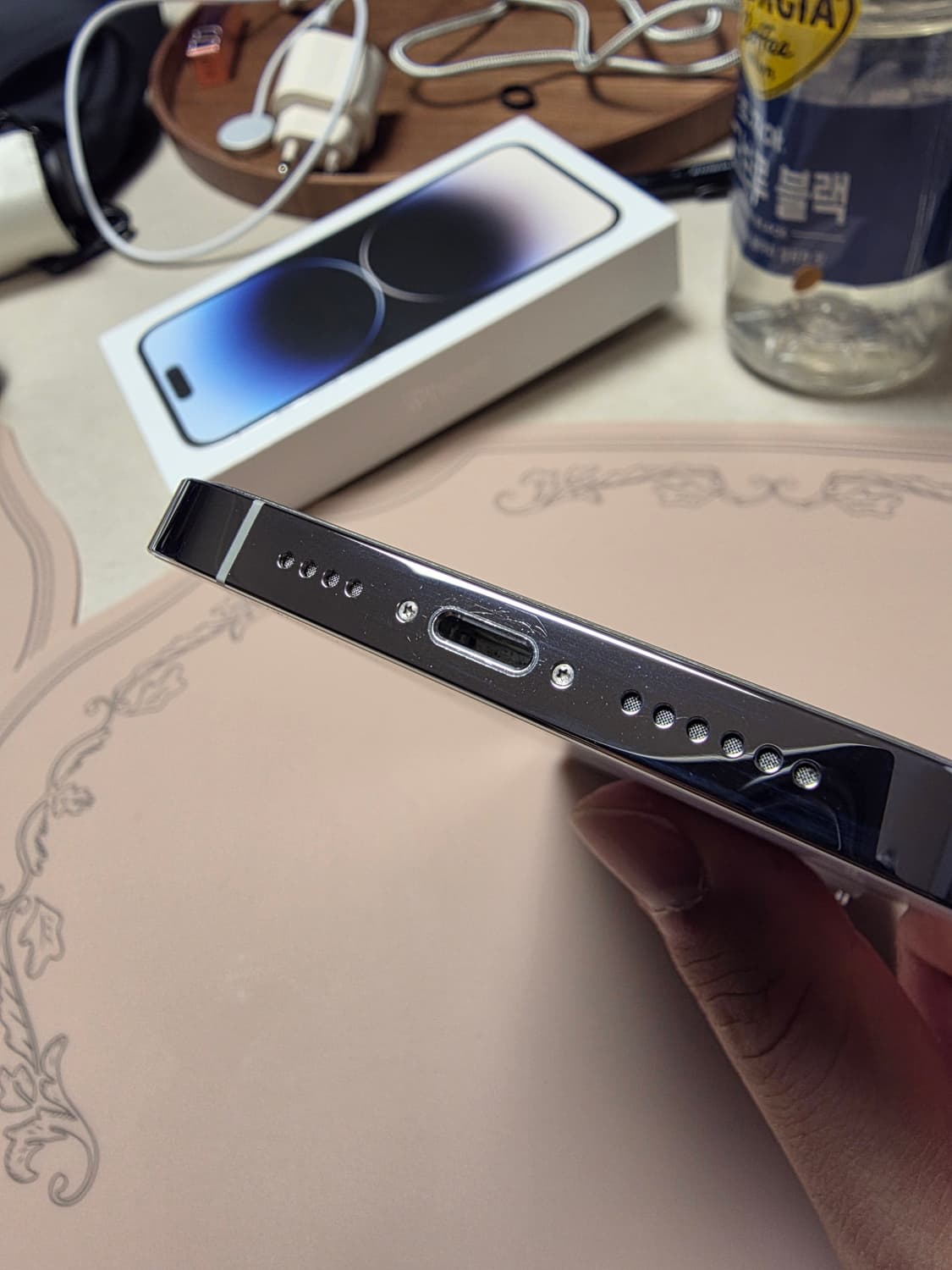 아이폰 14 프로 맥스 실버 256 + 에어팟 3세대 + 애플워치 se 상품이미지3