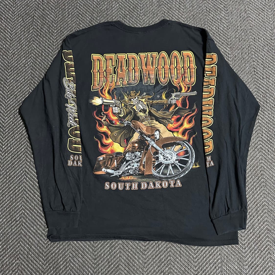 DEADWOOD SOUTH DAKOTA 프린팅 롱슬리브 상품이미지1
