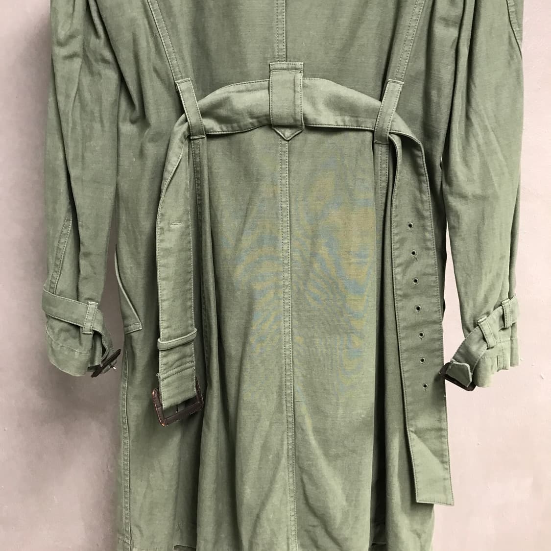 ZUCCA 주카 트렌치 코트 카키 S(W) 상품이미지6