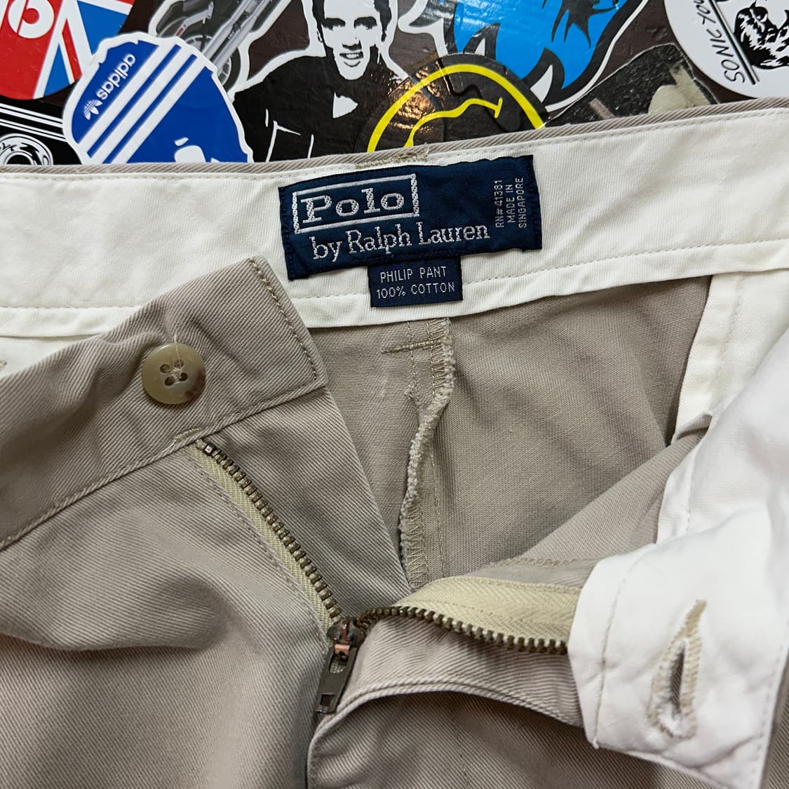 90s 폴로 랄프로렌 필립 치노 팬츠 36X32 상품이미지6