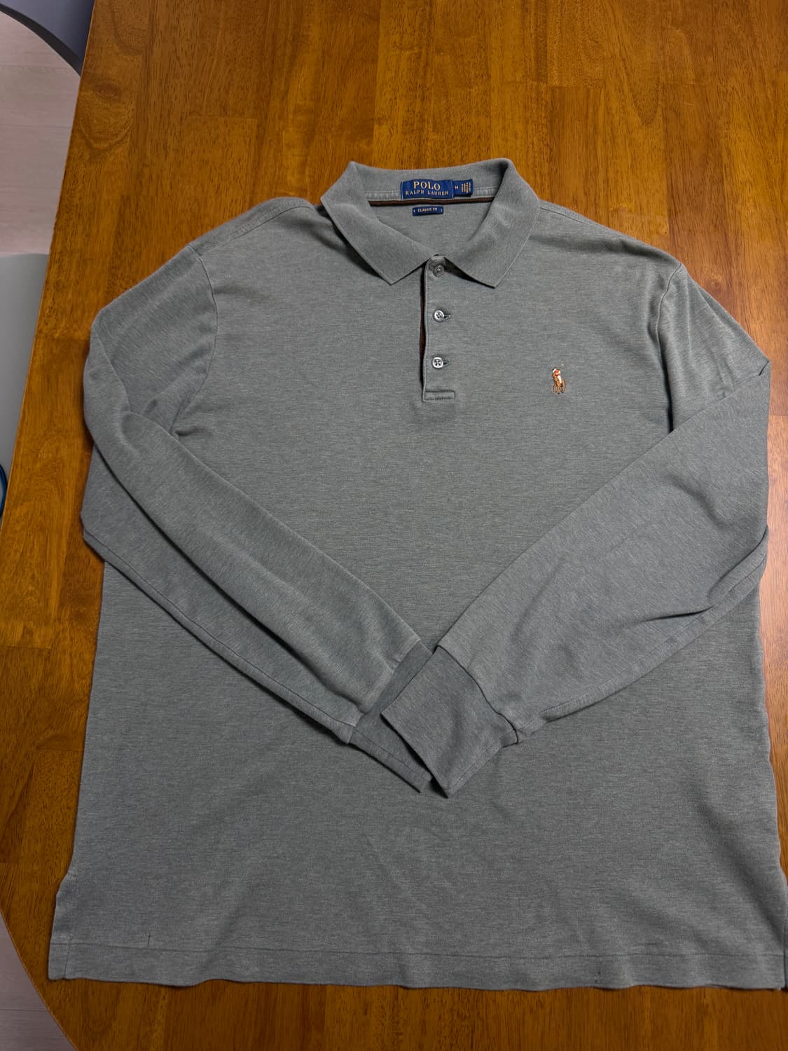 랄프 로렌 폴로 긴팔 여름 카라티 (US M CLASSIC FIT) 상품이미지1