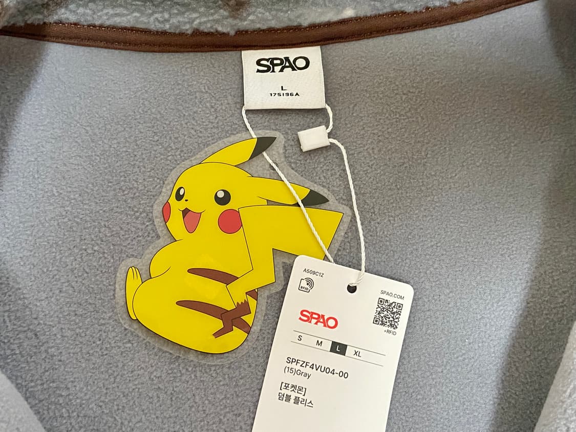 스파오 포켓몬 플리스 상품이미지2