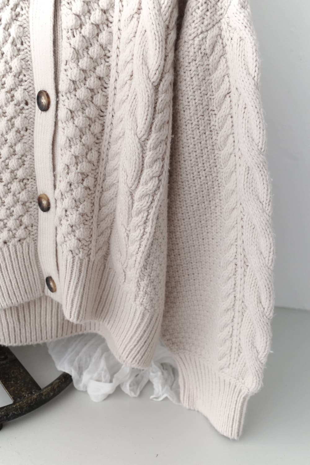 crochet knit cardigun 상품이미지4