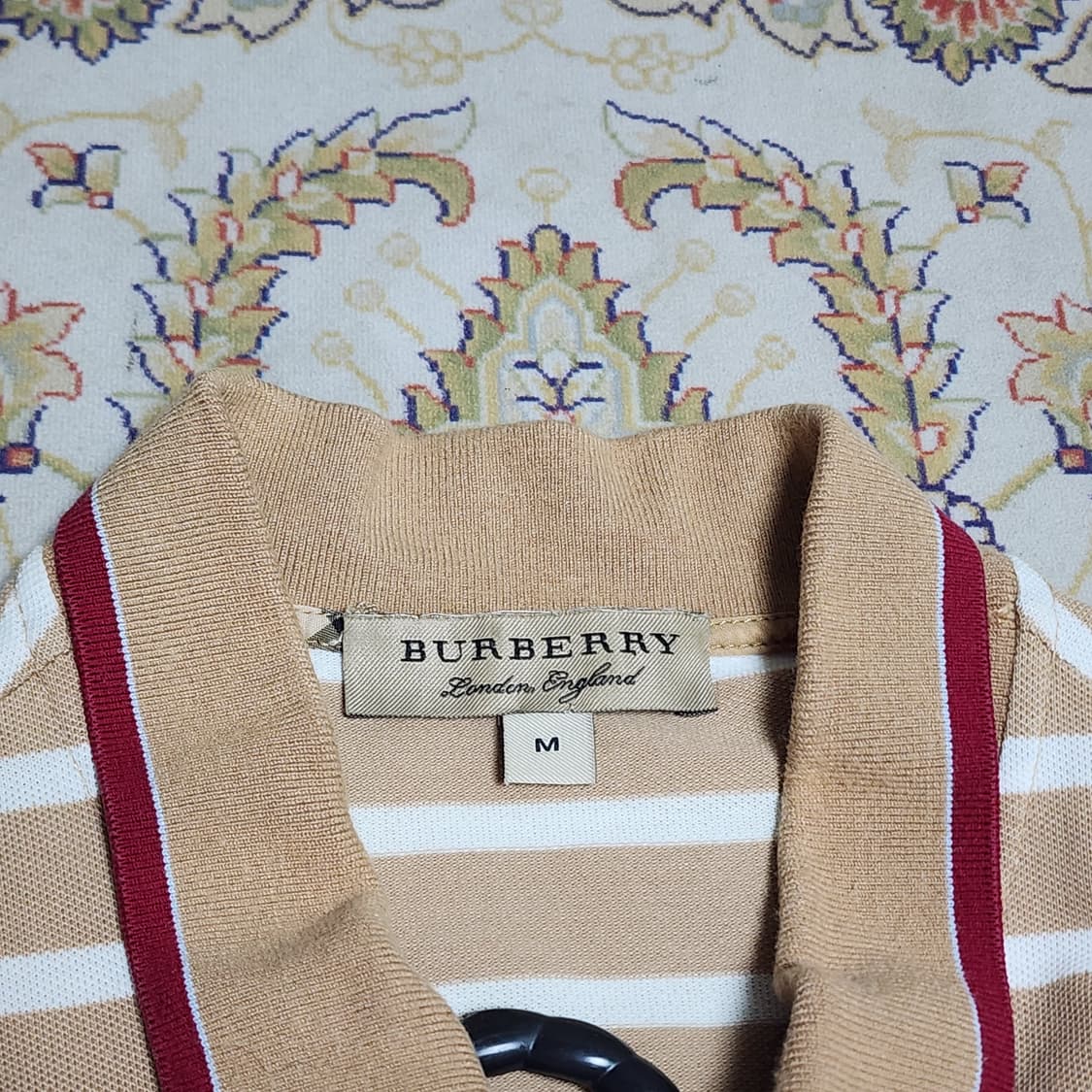 버버리 여성 반팔 카라 원피스 피케원피스 m 상품이미지2