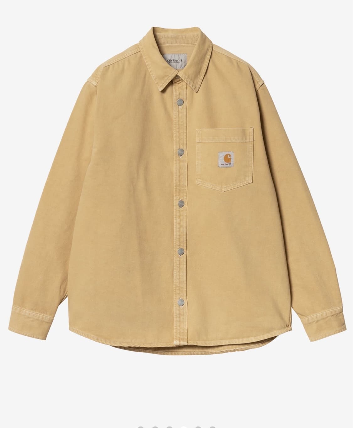 칼하트 조지 셔츠 자켓 버번 스톤 다이드 상품이미지1