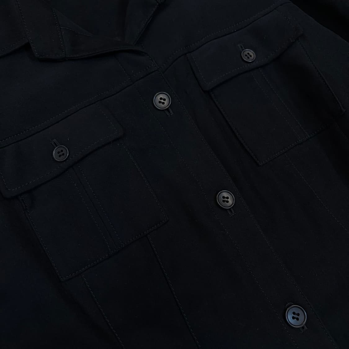 TRANS WORK 우먼스 스웨이드 셔츠  상품이미지3