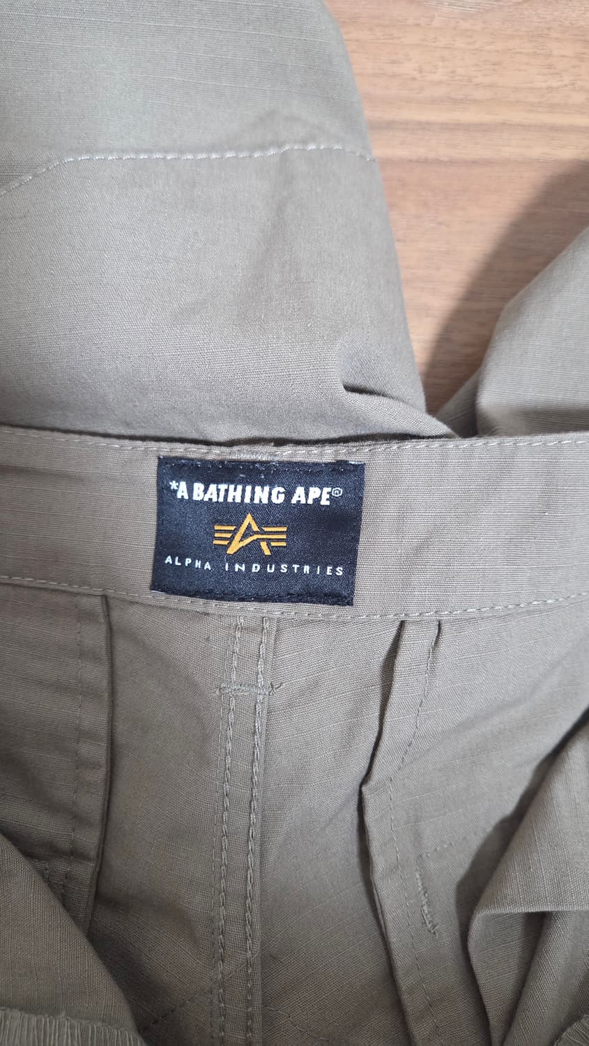 베이프 X 알파인더스트리 카고 팬츠 상품이미지5