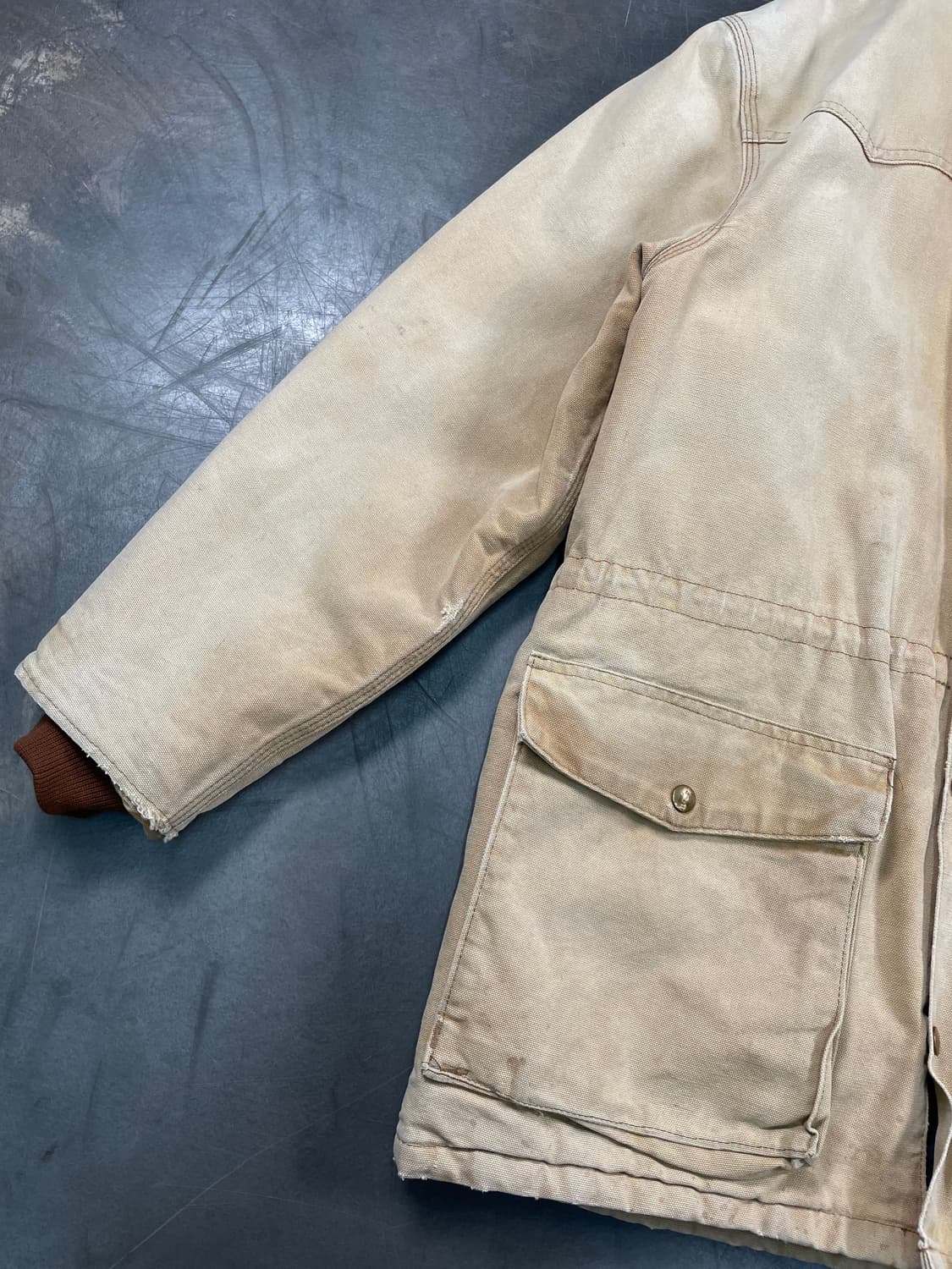 칼하트 덕 캔버스 워크 자켓 상품이미지4