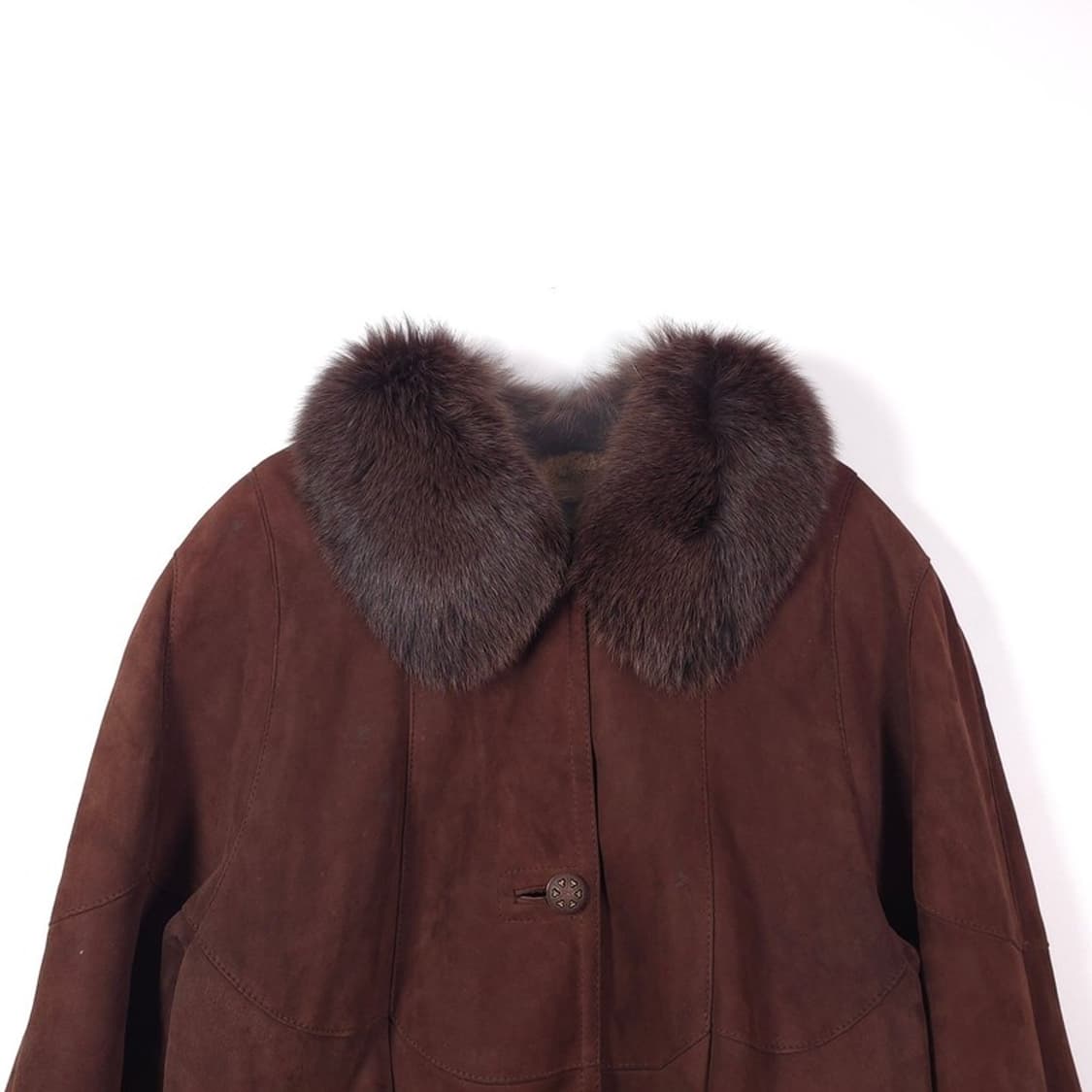 HIMMEL 천연 양가죽 양털 시어링 무스탕 코트 상품이미지3