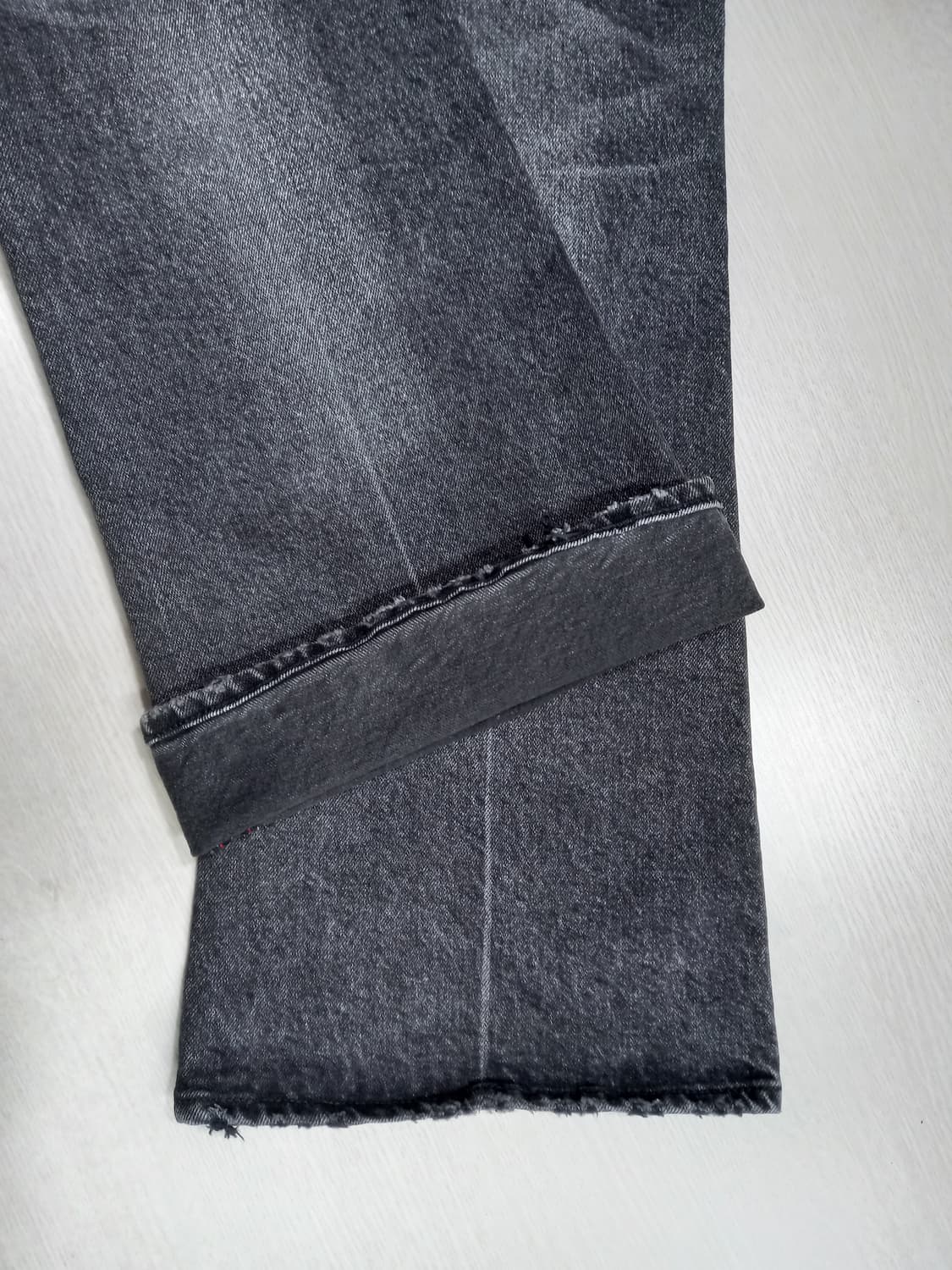 27 MOUSSY Jap 하이웨이스트 워싱 스판 부츠컷 27-612 상품이미지6