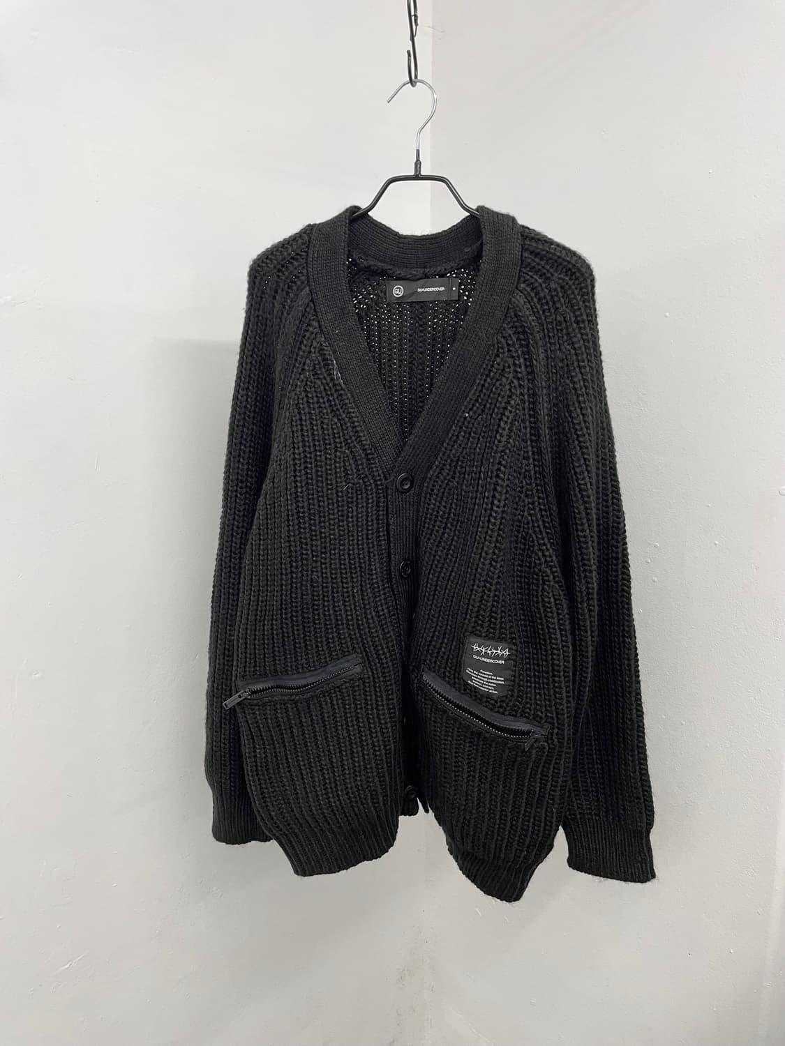 GUxUNDERCOVER 버튼 포켓 가디건 상품이미지7