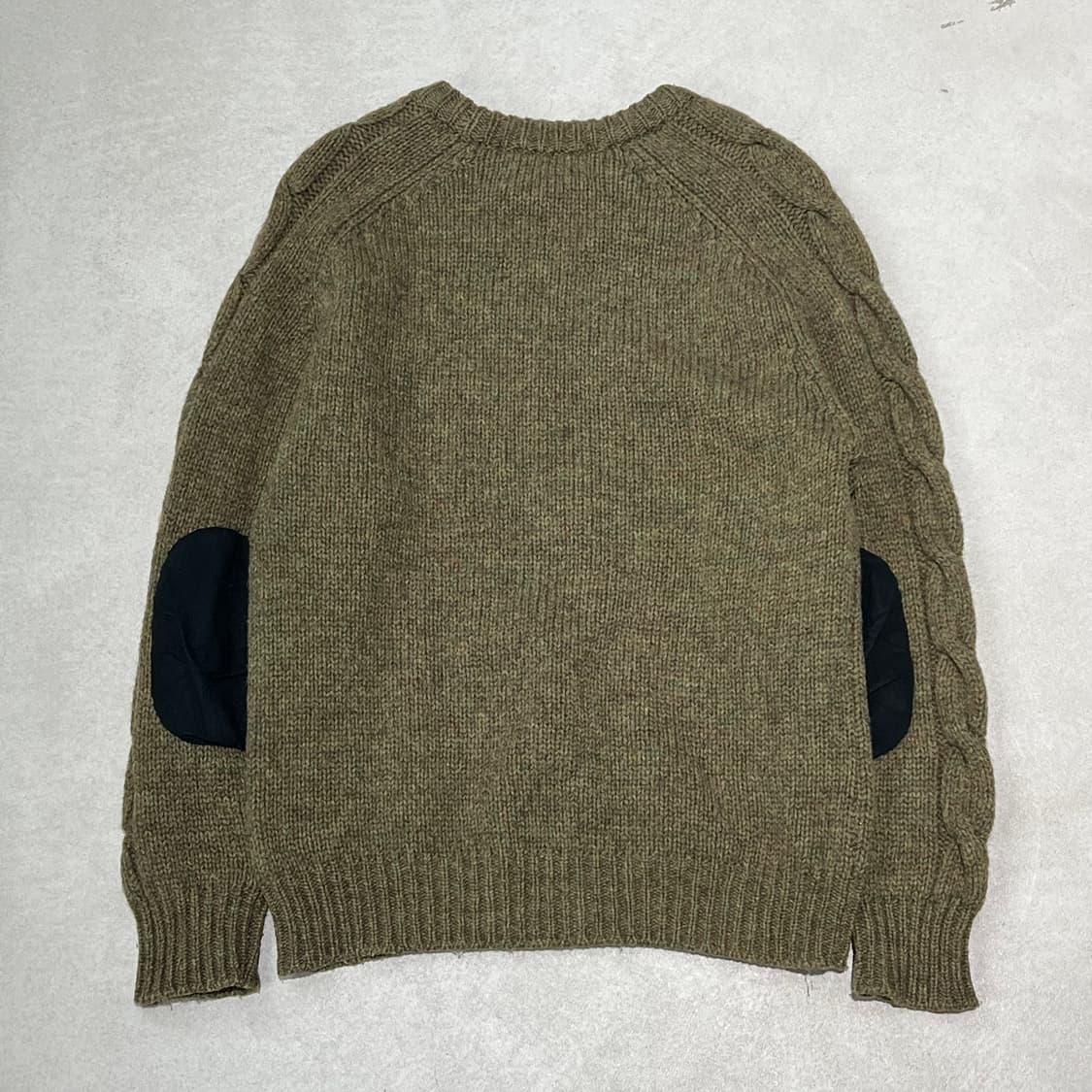 맥그리거 엘보패치 꽈배기 니트 s08810 상품이미지2