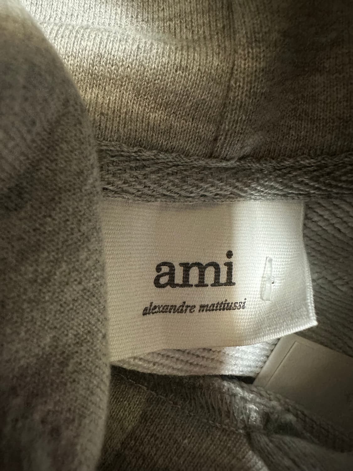 아미 파리스 후드티 그레이 AMI PARIS 상품이미지7