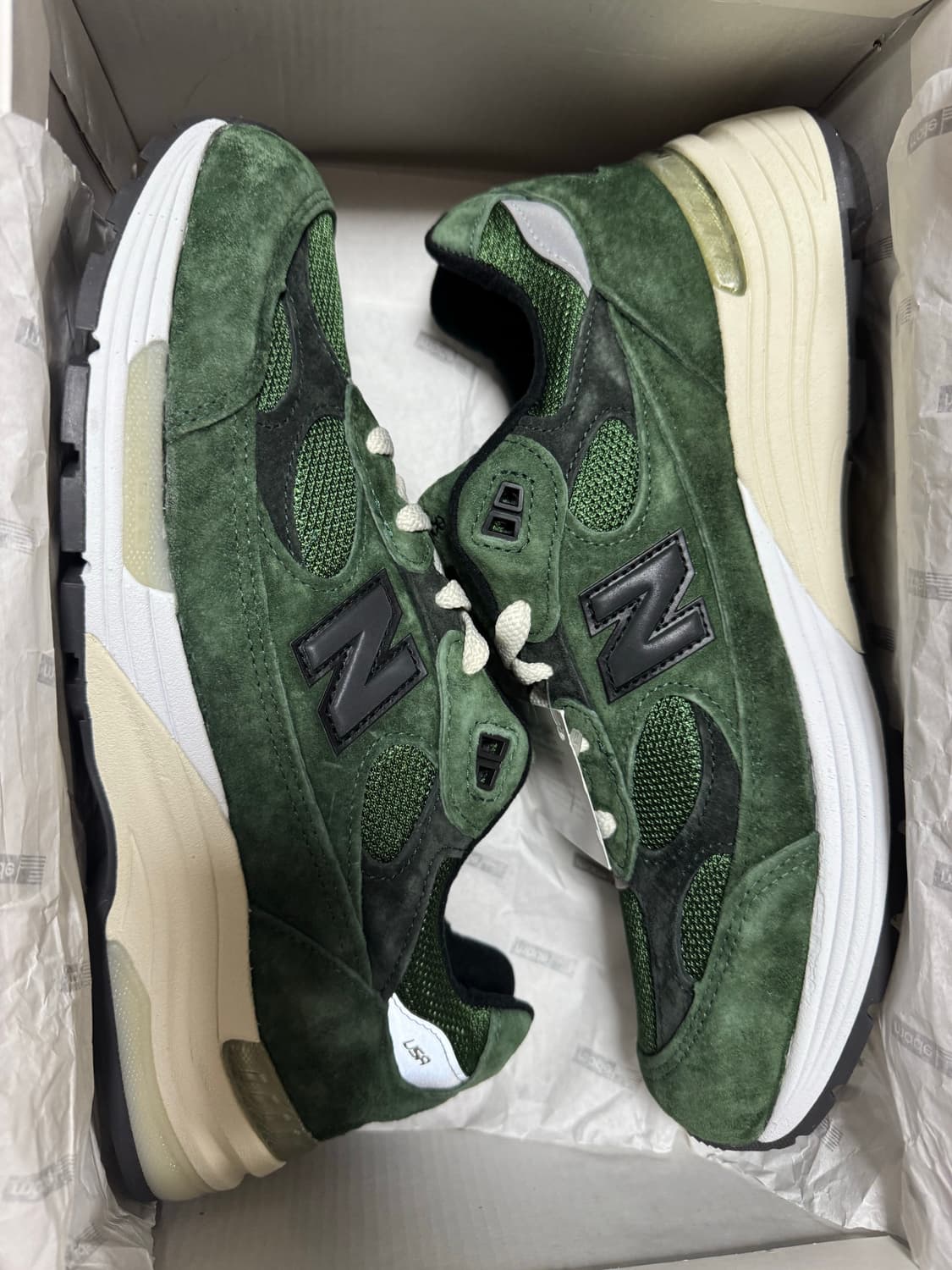 뉴발란스 x jjjjound 992 모시그린 새상품 상품이미지2
