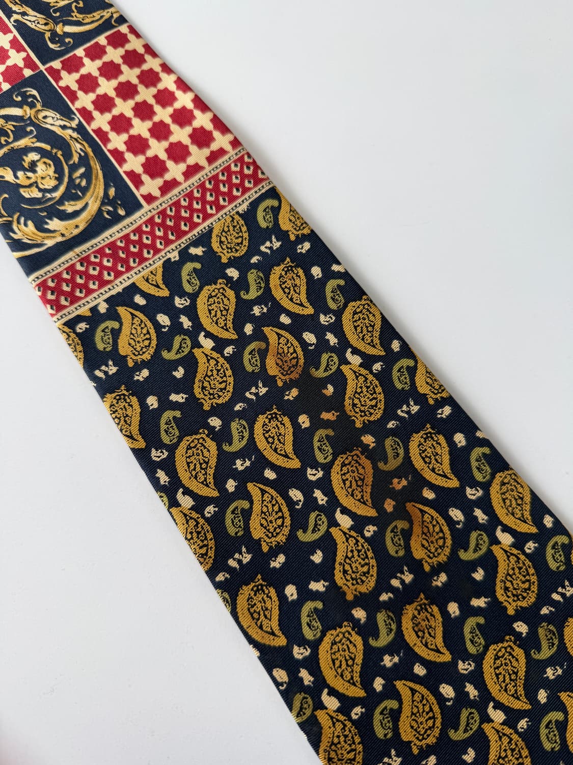 란체티 (Lancetti) 실크 넥타이 9.3cm 상품이미지8