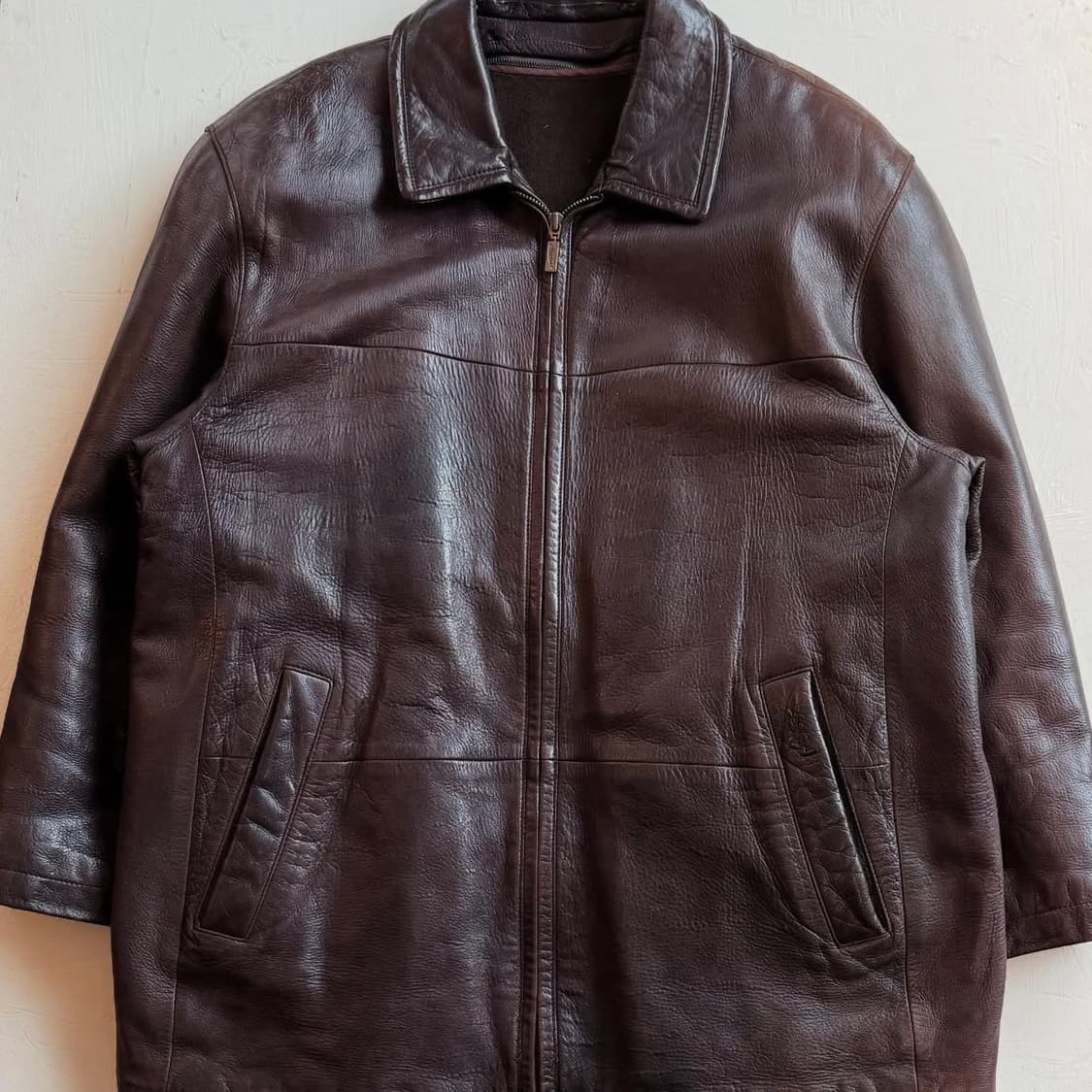 90‘s YSL 양가죽 레더 자켓 상품이미지3