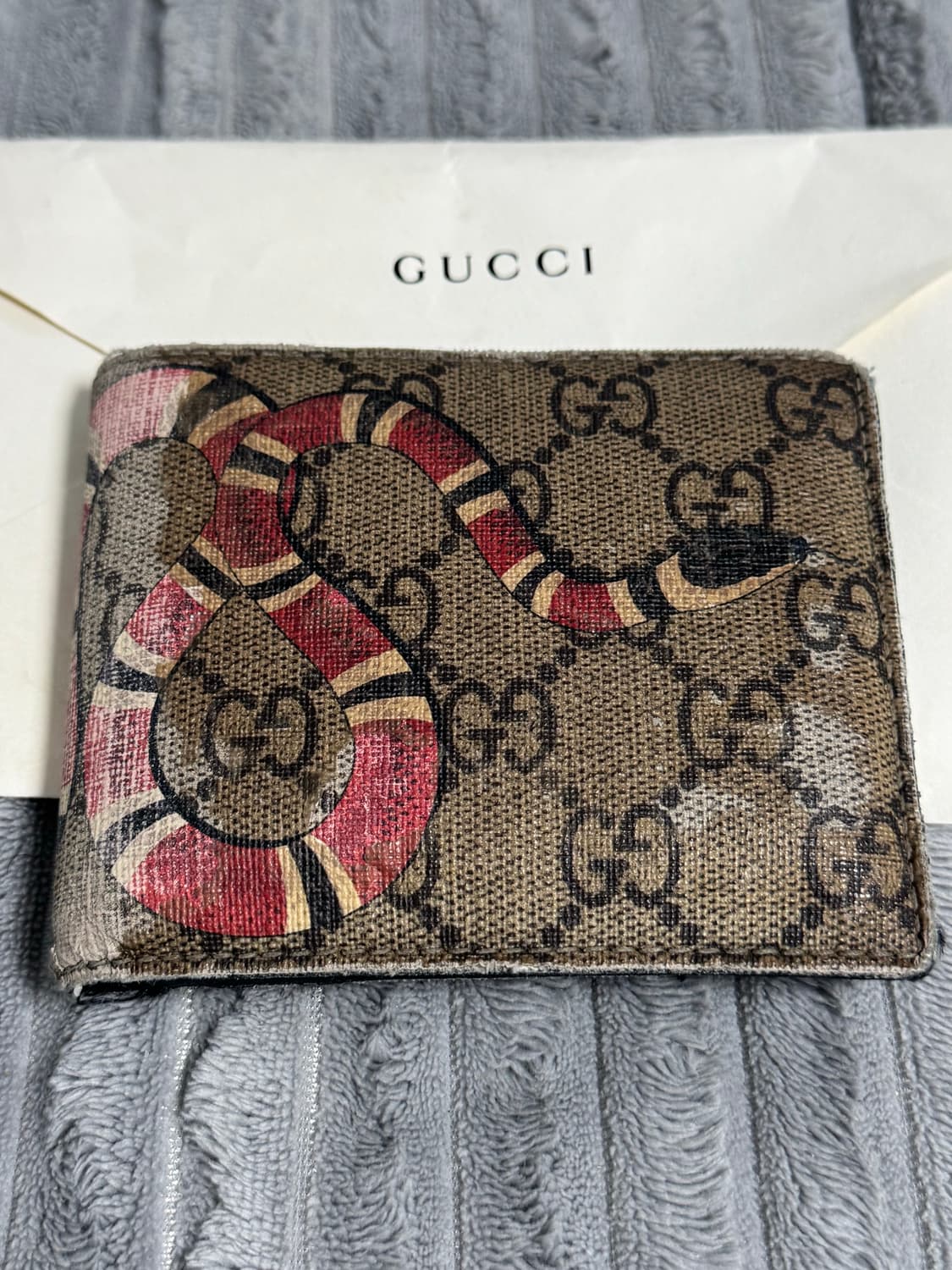 구찌 스네이크 반지갑 상품이미지1