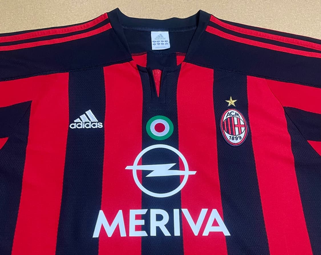 아디다스 AC밀란 03/04 홈 셔츠 셰브첸코 No.7 상품이미지6