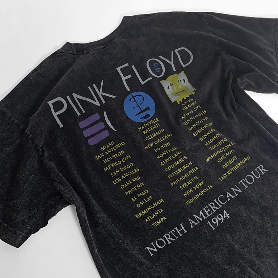 Pink Floyd "1944 노스 아메리컨"티셔츠 (dark gray) 상품이미지6