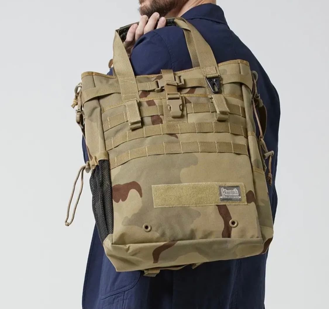 [맥포스]블랙카이트 캐리백+m5 파우치 - 데저트 카모 상품이미지1