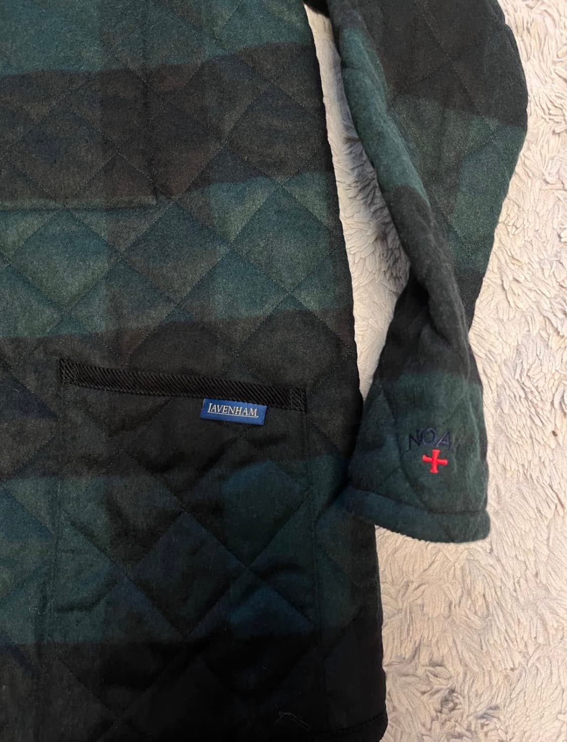 노아 x 레이븐햄 퀼팅 자켓 [M] 상품이미지3