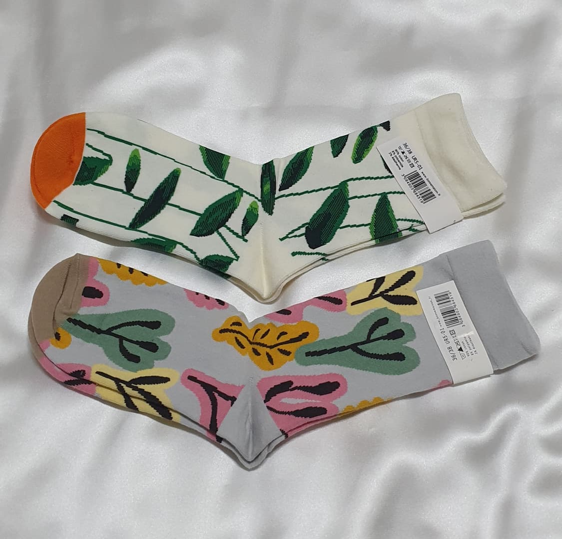 라이트그레이 크림베이지 Bonne Maison 본메종 양말  상품이미지2