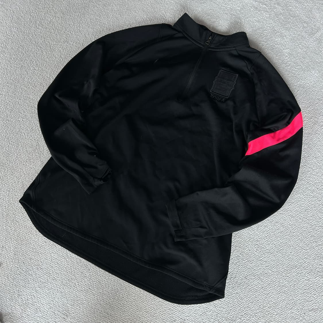 나이키 대한민국 축구 트레이닝 탑 블랙 L 상품이미지1