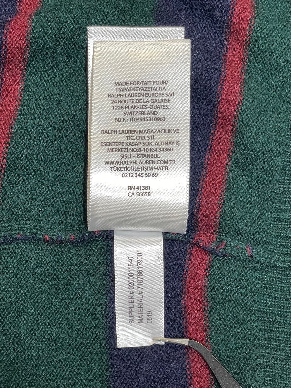 폴로 스트라이프 니트 상품이미지10