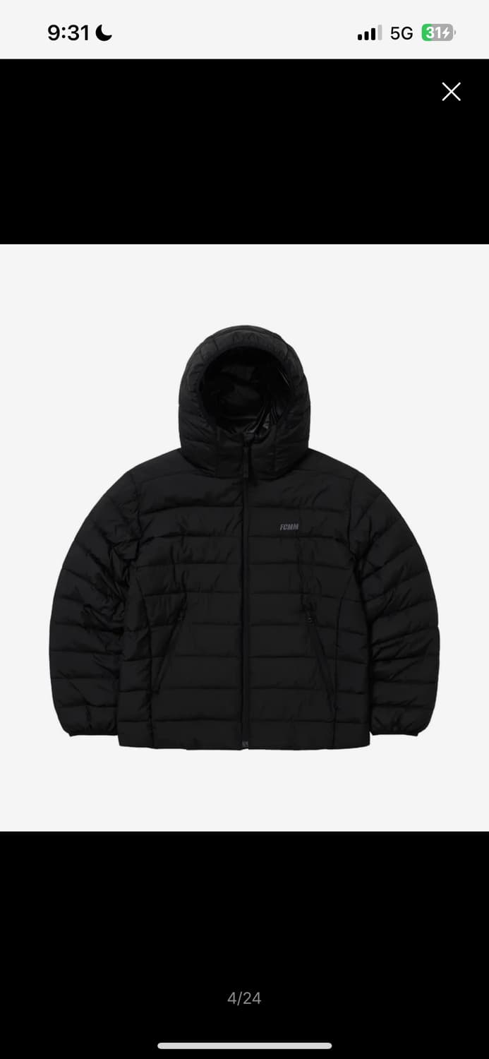 FCMM 경량패딩 상품이미지1