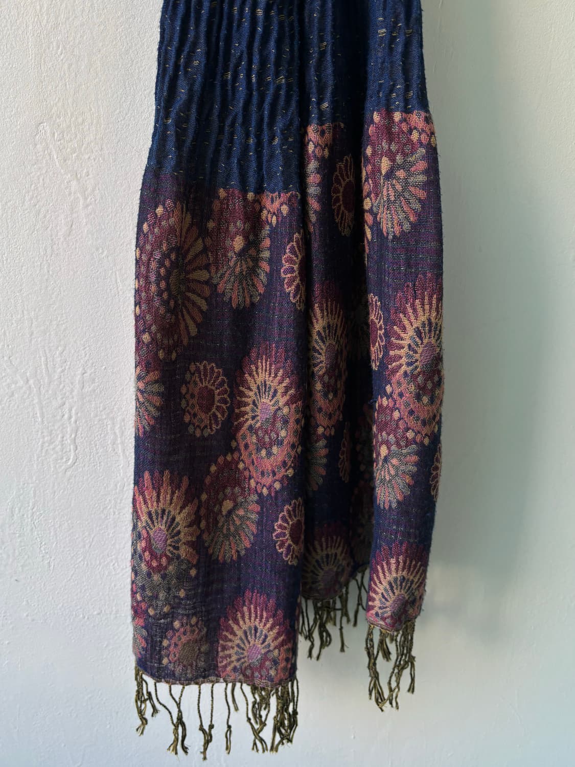 플라워 리버서블 스카프 머플러 상품이미지5