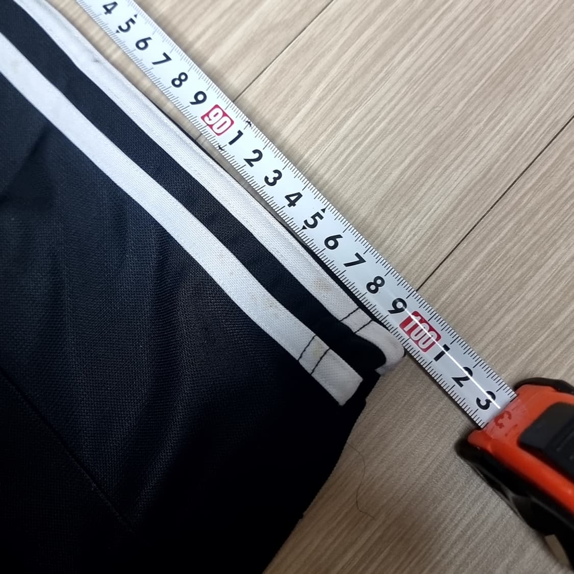 아디다스 삼선 트레이닝 바지 블랙(실측) 상품이미지9