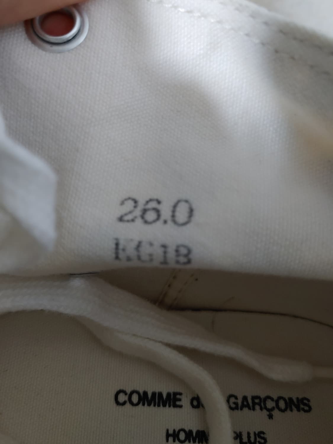 꼼데가르송 옴므 롤링스톤즈,도트 패턴 슈즈 상품이미지2