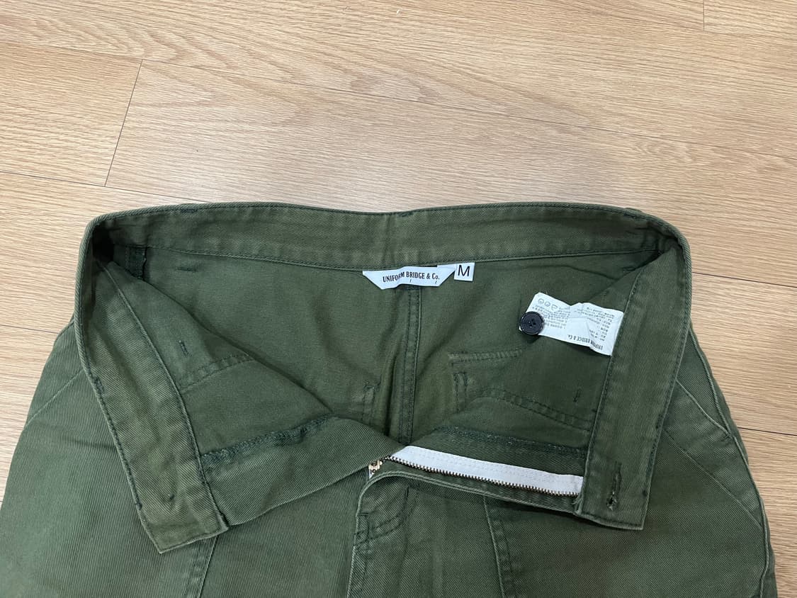 유니폼브릿지 올리브색 팬츠 상품이미지3