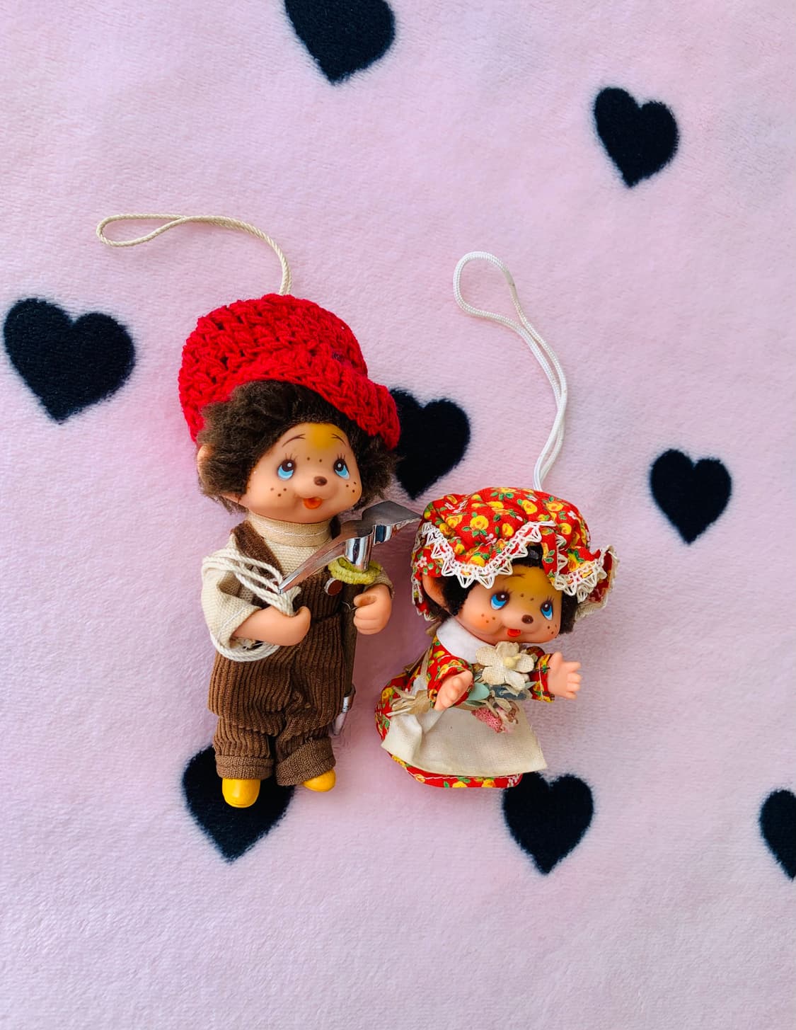 희귀 레트로 농부 & 아낙네 컨셉 몬치치세트 상품이미지2