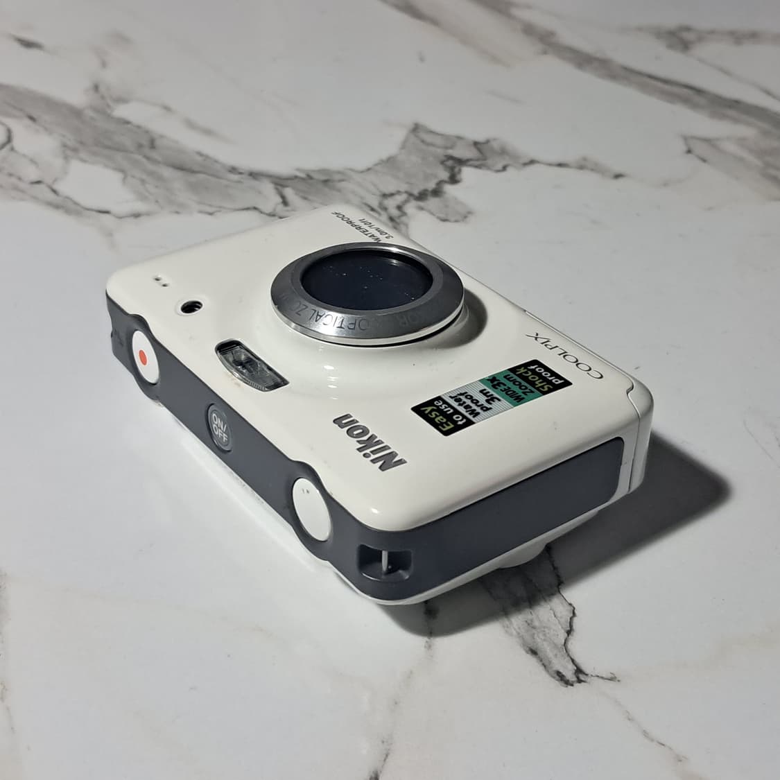 하자품) 쿨픽스 Coolpix S30 빈티지 방수 카메라 상품이미지3