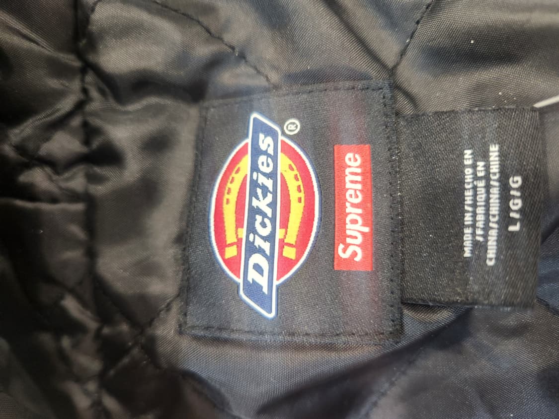 (L)슈프림 디키즈 퀄티드 후드집업 상품이미지5