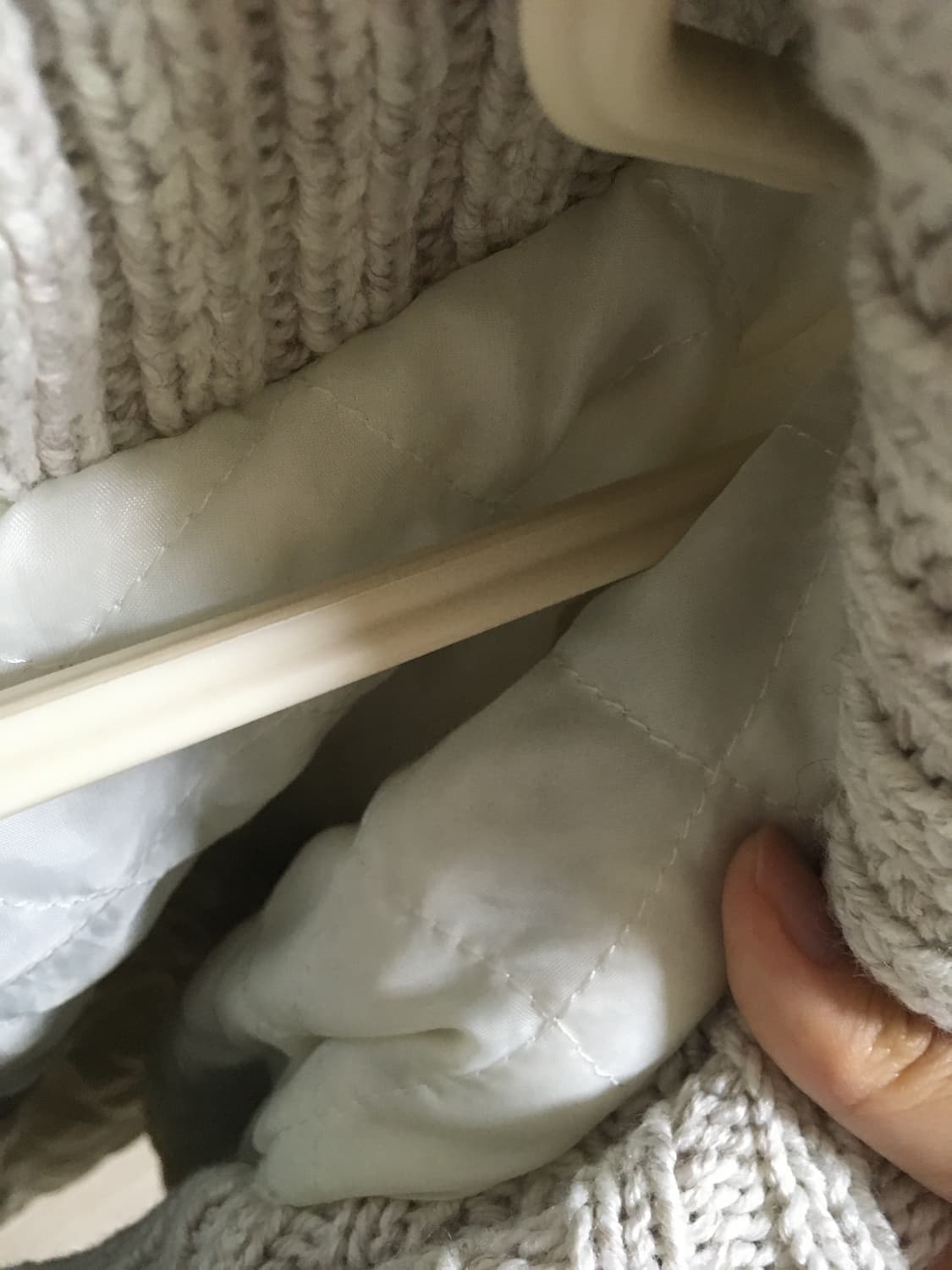 노르딕 누빔 가디건 상품이미지6