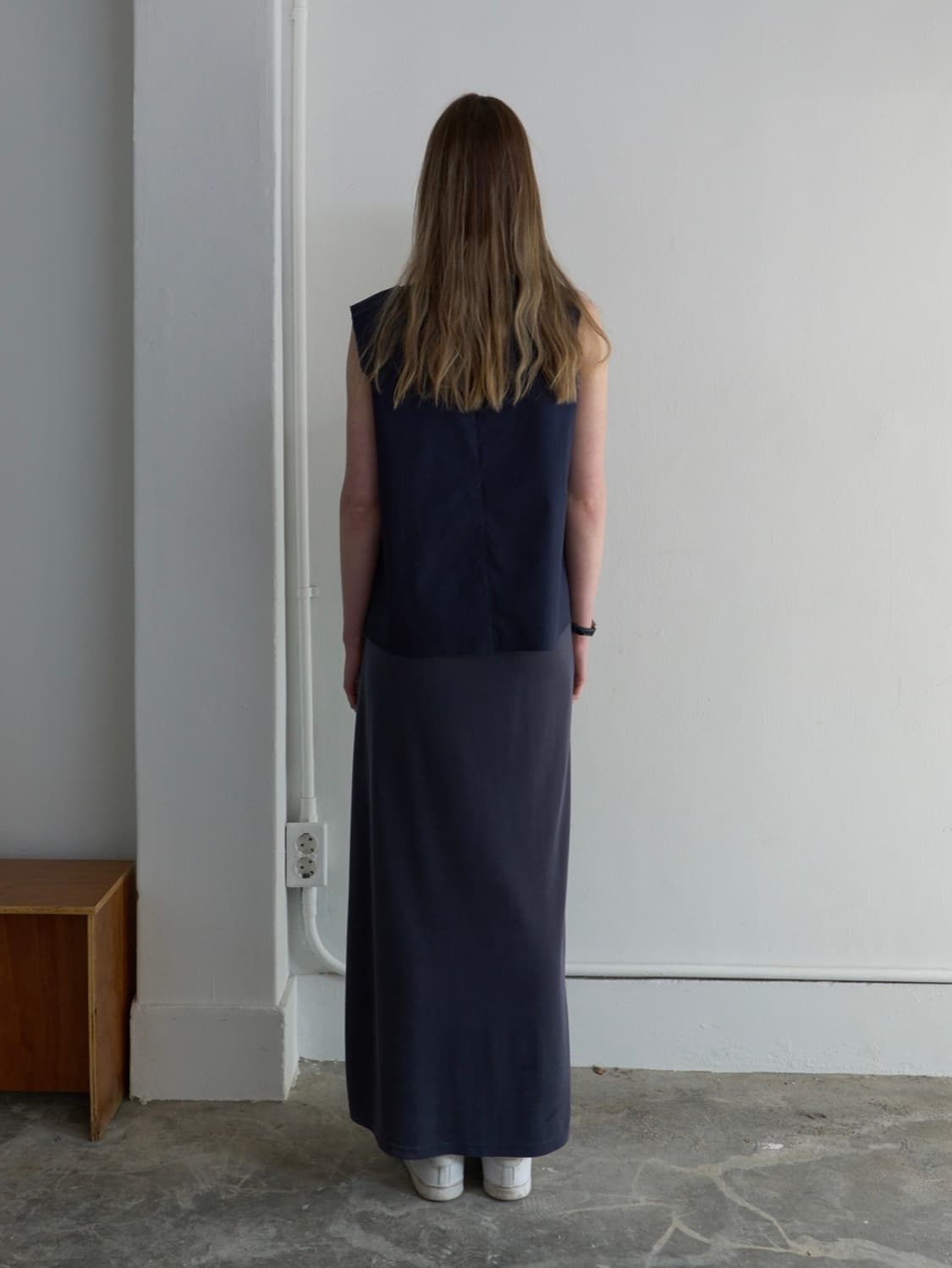 파이카 Drape maxi skirt 상품이미지3