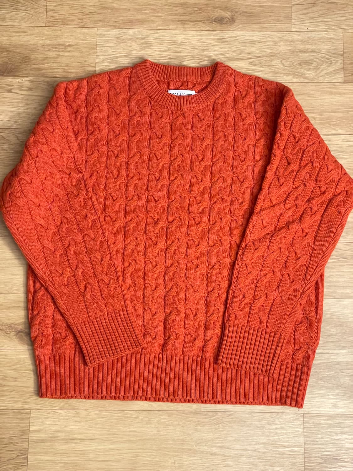 노드아카이브 케이블 니트 상품이미지2