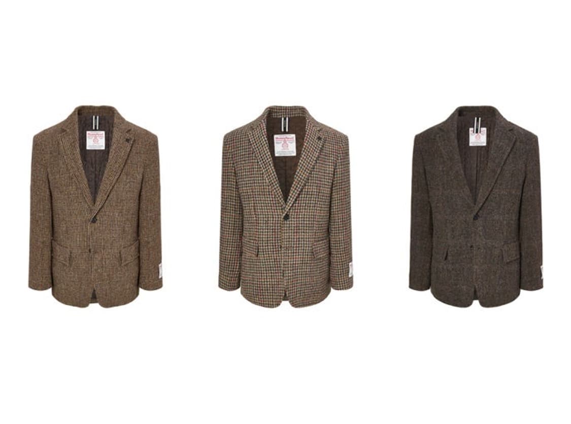 해지스 해리스트위드 자켓팝니드 상품이미지4