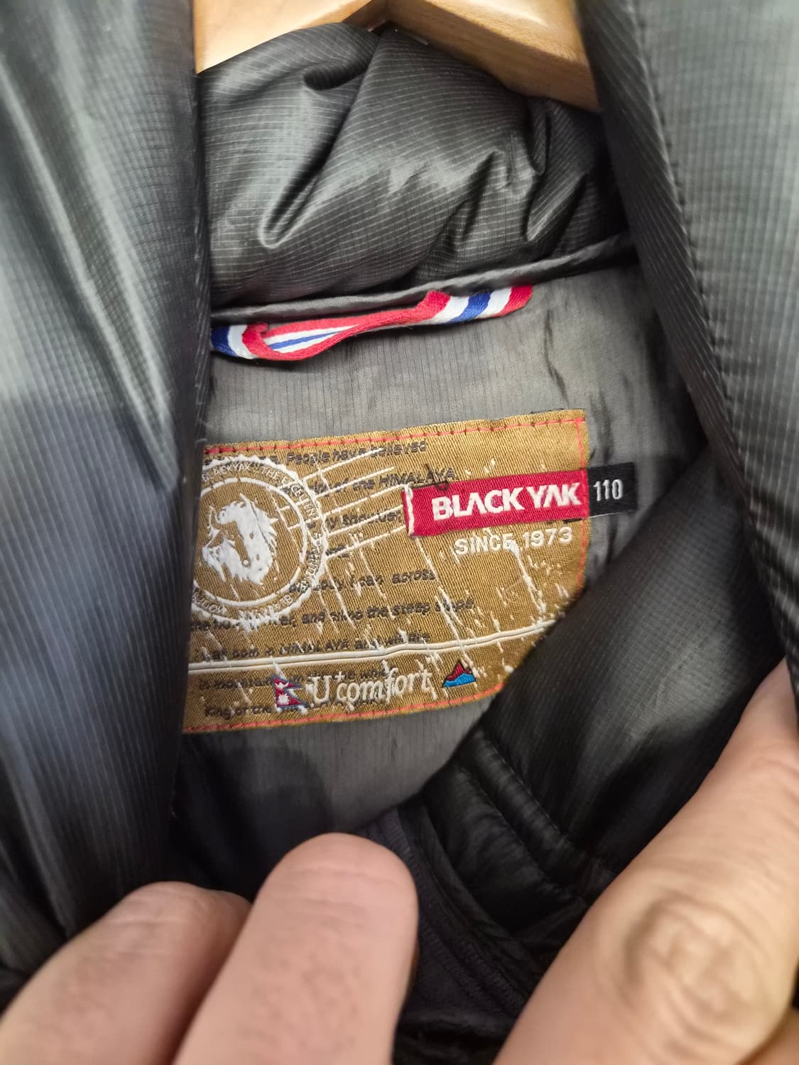 110) 블랙야크 U아폴론자켓 구스다운 패딩 팝니다 상품이미지5