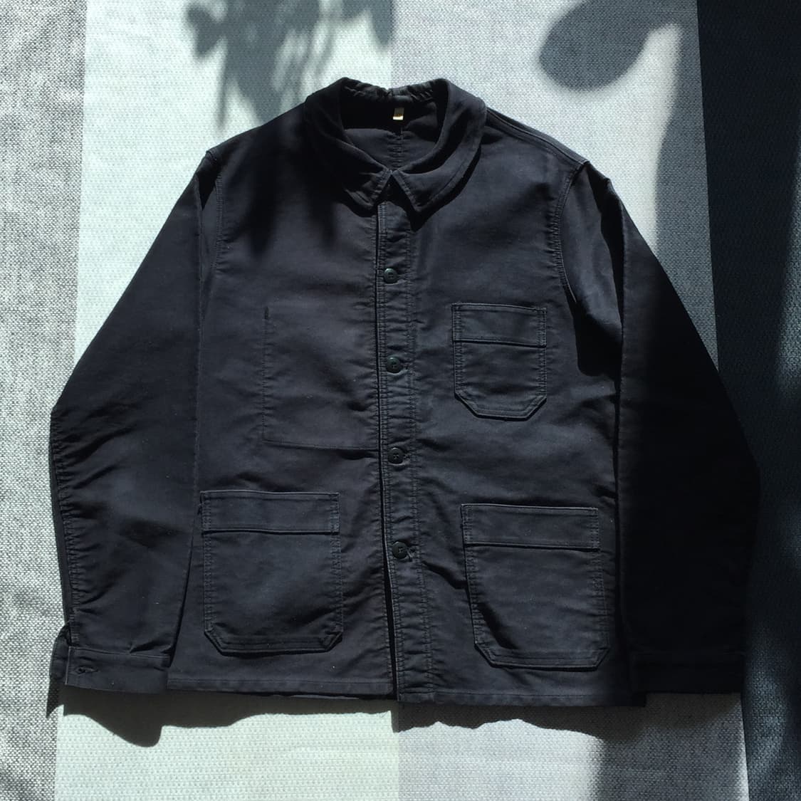 60s 르몽생미셸 몰스킨 프렌치 워크자켓 상품이미지1